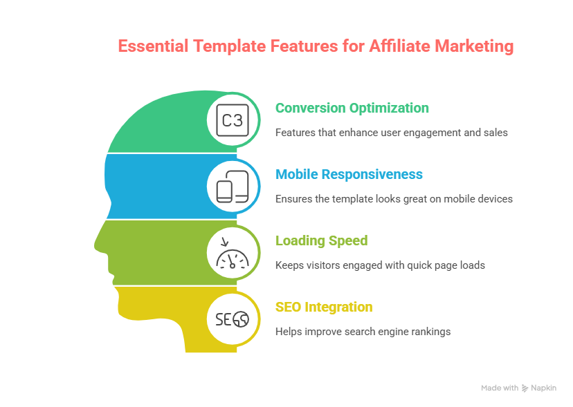 Essential Template Features for Affiliate Marketing