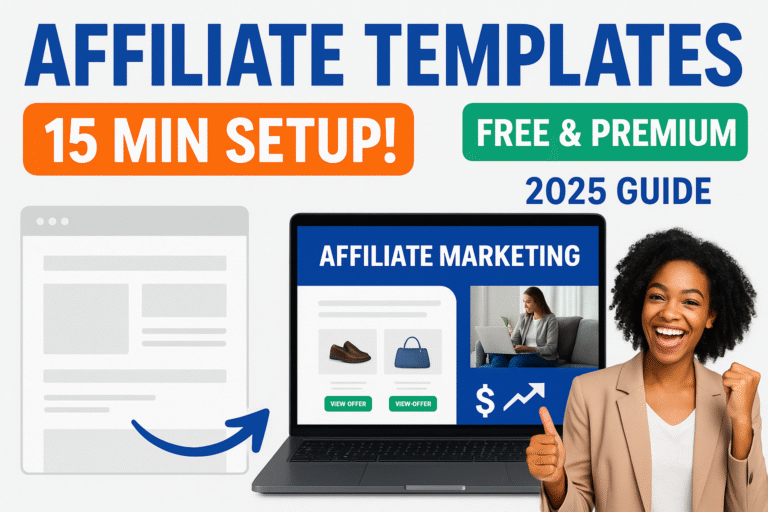 Affiliate Marketing Success Website templates