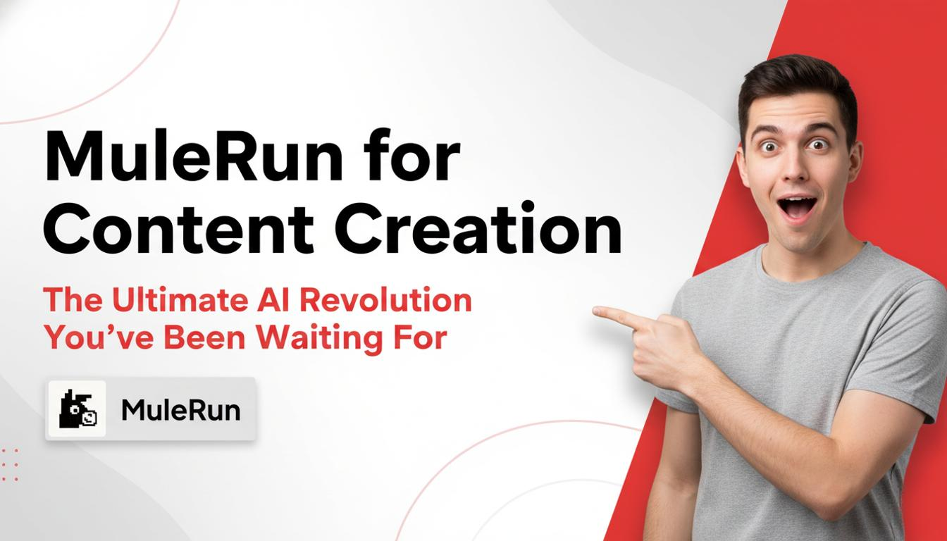 Read more about the article MuleRun Content Creation: The Ultimate AI Revolution You’ve Been Waiting For